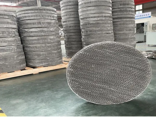 Gauze Structured Packing